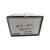 Load image into Gallery viewer, Culver Signed Mid-Century Silver Images Chevron Double Old Fashion Glasses (Set of 4)
