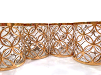 Load image into Gallery viewer, Imperial Glass Mid-Century Sortijas De Oro Double Old Fashion Glasses (Set of 6)
