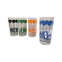 Load image into Gallery viewer, Glenmore Mid-Century Up Up and Away Balloon Glasses (Set of 4)
