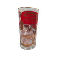 Load image into Gallery viewer, Jeannette Glassware Mid-Century This is How You Do It Glasses Set of 8
