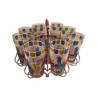 Load image into Gallery viewer, Pasinski Mid-Century Let&#39;s Get This Party Started 10 Piece Bar Set
