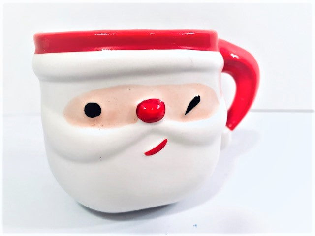 Napco Winking Santa Mug