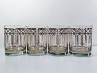 Load image into Gallery viewer, Georges Briard Signed Art Deco Double Old Fashion Glasses (Set of 4)
