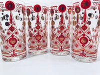 Load image into Gallery viewer, Fred Press Signed Atomic Christmas Tree Glasses (Set of 4)

