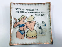Load image into Gallery viewer, Bradley Exclusive Humorous Cocktail Trays-Plaques (Set of 4)
