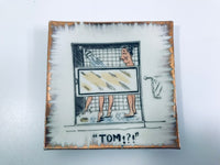 Load image into Gallery viewer, Bradley Exclusive Humorous Cocktail Trays-Plaques (Set of 4)
