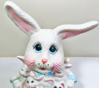 Load image into Gallery viewer, Mrs. Peter Cottontail Ceramic Figure
