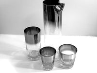 Load image into Gallery viewer, Vitreon Queens Luster Mid-Century Platinum 19-Piece Bar Set
