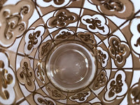 Load image into Gallery viewer, Culver Signed Mid-Century 22-Karat Gold Clover Glasses (Set of 4)
