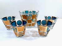 Load image into Gallery viewer, Culver Mid-Century Carnival 5-Piece Bar Set
