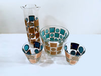 Load image into Gallery viewer, Culver Mid-Century Carnival 4-Piece Bar Set
