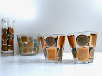 Load image into Gallery viewer, Culver Mid-Century Carnival 4-Piece Bar Set
