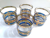 Load image into Gallery viewer, Culver - Mid-Century Empress Old Fashion Glasses (Set of 4)
