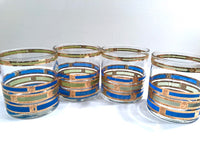 Load image into Gallery viewer, Culver - Mid-Century Empress Old Fashion Glasses (Set of 4)
