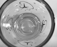 Load image into Gallery viewer, Mid-Century Silver Atomic Star Whiskey/Double Shot Glasses (Set of 8)
