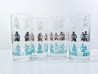 Load image into Gallery viewer, Retro Service Station Attendant - HI Glasses (Set of 4)

