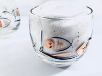 Load image into Gallery viewer, Mid-Century Here Fishy Fishy Roly Poly Glasses (Set of 6)
