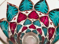 Load image into Gallery viewer, Culver Signed Mid-Century Jewel Toned Christmas Tree Highball Glasses (Set of 4)

