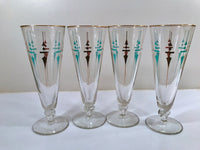 Load image into Gallery viewer, Libbey Mid-Century Staccato Pilsner Glasses (Set of 4)
