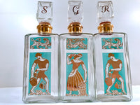 Load image into Gallery viewer, Gay Fad Vintage Art Deco Decanter Set (Set of 3)
