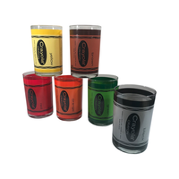 Load image into Gallery viewer, Cera Signed Crayola Crayon Double Old Fashion Glasses (Set of 6)
