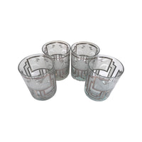 Load image into Gallery viewer, Georges Briard Signed Art Deco Double Old Fashion Glasses (Set of 4)
