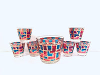 Load image into Gallery viewer, Mid-Century Modern 8-Piece Bar Set
