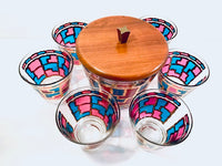 Load image into Gallery viewer, Mid-Century Modern 8-Piece Bar Set
