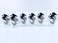 Load image into Gallery viewer, Gay Fad Glass Mid-Century Mod Birds In Flight Glasses (Set of 6)
