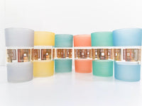 Load image into Gallery viewer, Mid-Century Modern Pastel Glasses (Set of 6)
