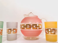 Load image into Gallery viewer, Bartlett Collins Mid-Century Modern 7-Piece Whiskey Set
