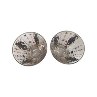 Load image into Gallery viewer, Culver Mid-Century Mardi Gras Jester With Jewels Double Old Fashion Glasses (Set of 2)
