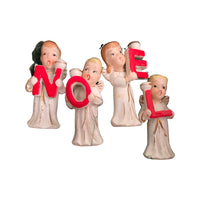 Load image into Gallery viewer, Commodore Heavenly Noel Angels Candle Holder Set
