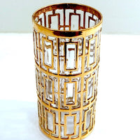 Load image into Gallery viewer, Imperial Glass Shoji 22-Karat Gold Mid-Century Highball Glass (Single)
