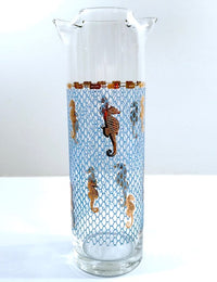 Load image into Gallery viewer, Culver Signed Mid-Century Seahorse Double-Sided Pitcher
