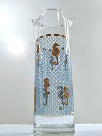 Load image into Gallery viewer, Culver Signed Mid-Century Seahorse Double-Sided Pitcher
