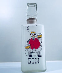 Load image into Gallery viewer, Gay Fad Mid-Century Bartender Gin Decanter

