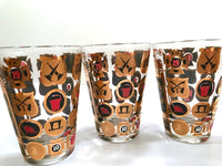 Load image into Gallery viewer, Georges Briard Signed Mid-Century Thirst Extinguisher Martini-Whiskey Bar Set (Set of 6 with Pitcher)
