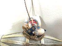 Load image into Gallery viewer, Blumchen Atomic Santa in Spaceship Ornament
