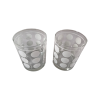 Load image into Gallery viewer, Georges Briard Signed Mid-Century White Dot 2-Piece Cocktail Set
