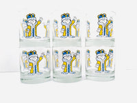 Load image into Gallery viewer, Vintage Promo Crown Life Insurance King Glasses (Set of 6)
