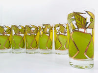 Load image into Gallery viewer, Fred Press Signed Mid-Century Forbidden Fruit Glasses (Set of 7)
