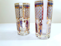 Load image into Gallery viewer, Georges Briard Signed Mid-Century Wet Your Whistle Highball Glasses (Set of 2)
