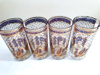 Load image into Gallery viewer, Georges Briard Signed Mid-Century Wet Your Whistle Highball Glasses (Set of 4)
