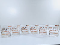 Load image into Gallery viewer, Gay Fad Vintage On The Rocks Glasses (Set of 6)
