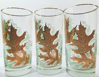 Load image into Gallery viewer, Libbey Mid-Century Golden Foliage Glasses (Set of 6)
