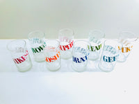 Load image into Gallery viewer, Brockway Vintage Retro Super Slang Glasses (Set of 8)

