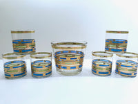 Load image into Gallery viewer, Culver Mid-Century Empress 7-Piece Cocktail Bar Set
