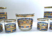 Load image into Gallery viewer, Culver Mid-Century Empress 7-Piece Cocktail Bar Set
