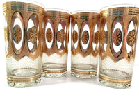 Load image into Gallery viewer, Culver Mid-Century Imperial Highball Glasses (Set of 4 )
